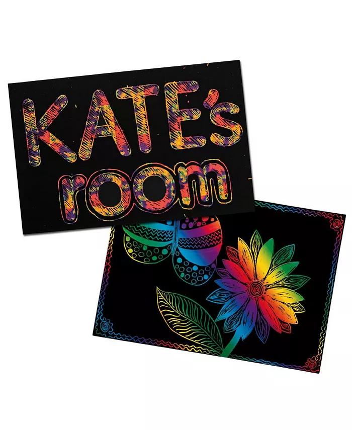 Fun Express Scratch Color Sheets - 6