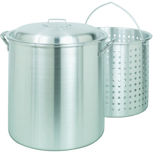 Bayou Classic 1000 Stock Pot， 100 qt Capacity， Aluminum - Mycitystee