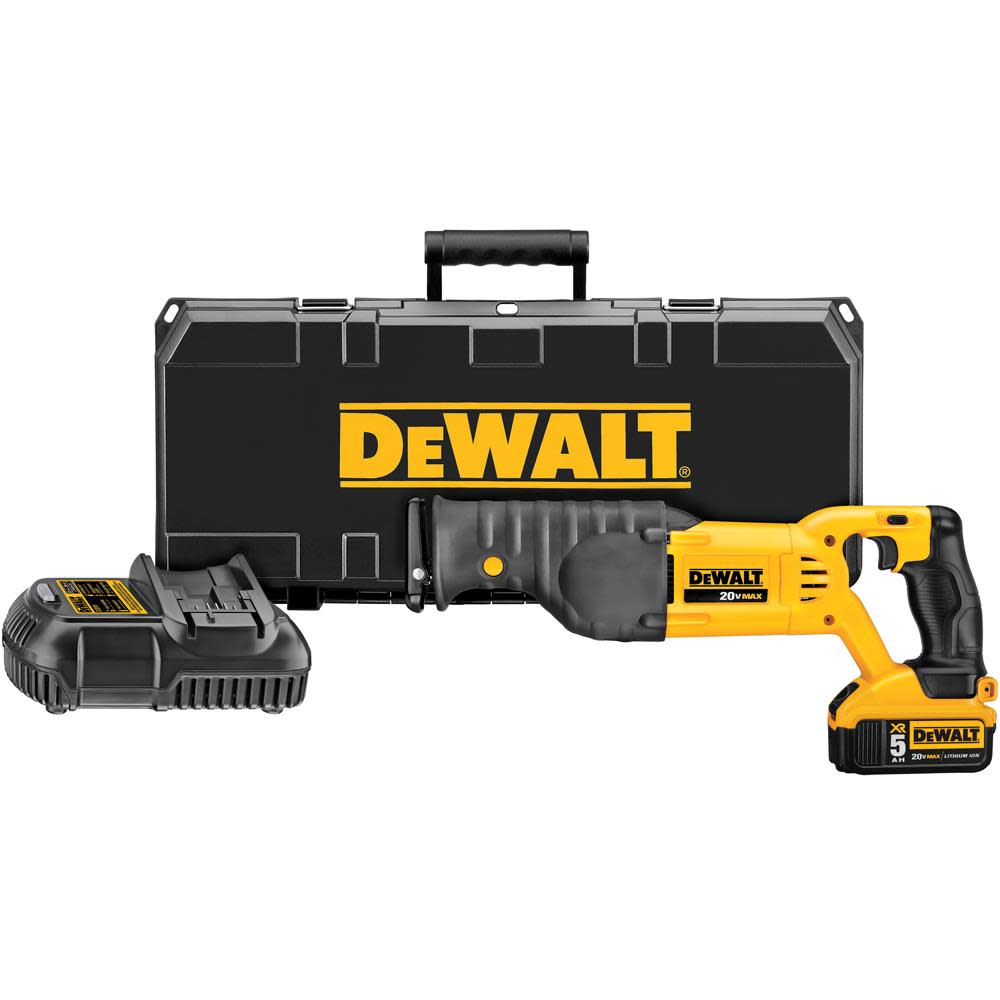 DEWALT 20V MAX Lithium Ion Reciprocating Saw Kit DCS380P1 from DEWALT - Mycitystee