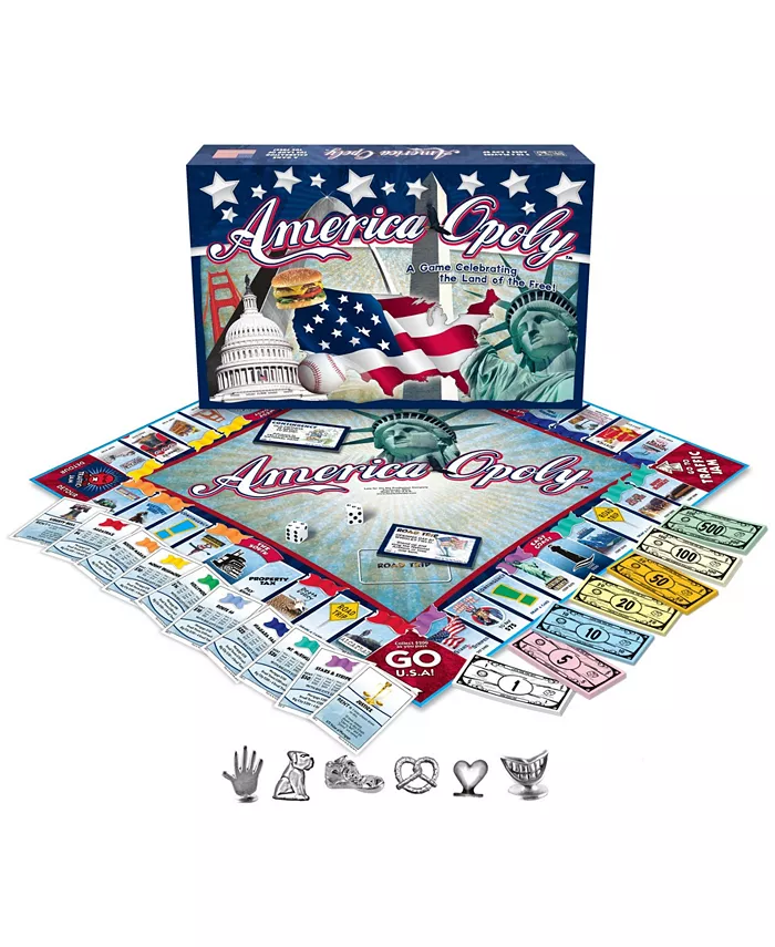 MasterPieces Puzzles America-opoly - Mycitystee