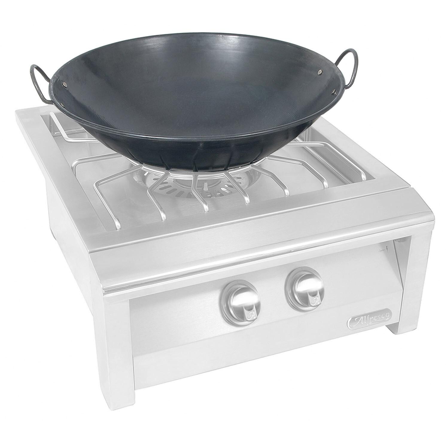 Alfresco 22-Inch Commercial Wok For Versa Power Cooker - Mycitystee
