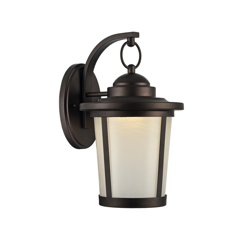Abbington 1-light Oil Rubbed Bronze Outdoor LED Wall Lantern - Mycitystee