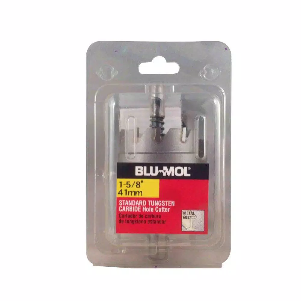 BLU-MOL 1-5/8 in. Standard Tungsten Carbide Hole Cutter and#8211; XDC Depot - Mycitystee