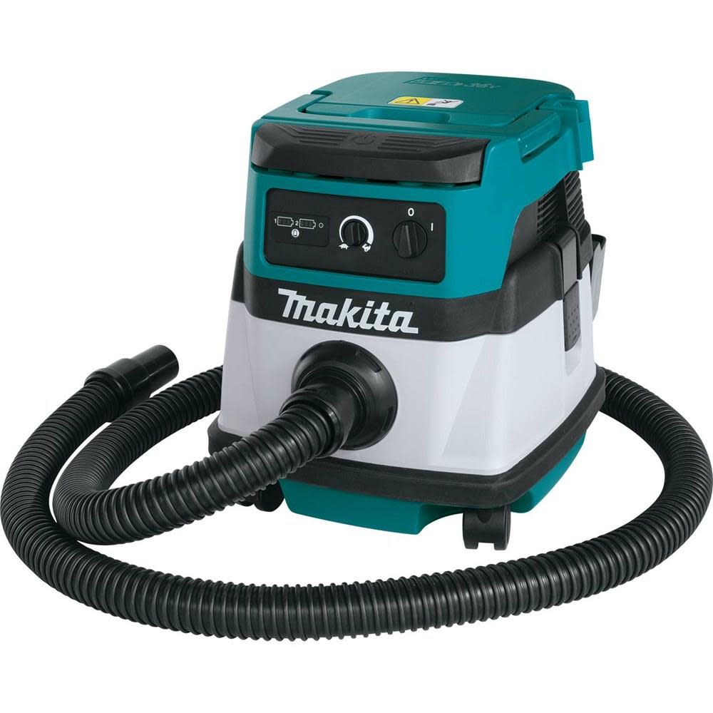 Makita 18V X2 LXT 36V /Corded 2.1 Gallon HEPA Dry Dust Extractor/Vacuum Bare Tool XCV04Z from Makita - Mycitystee