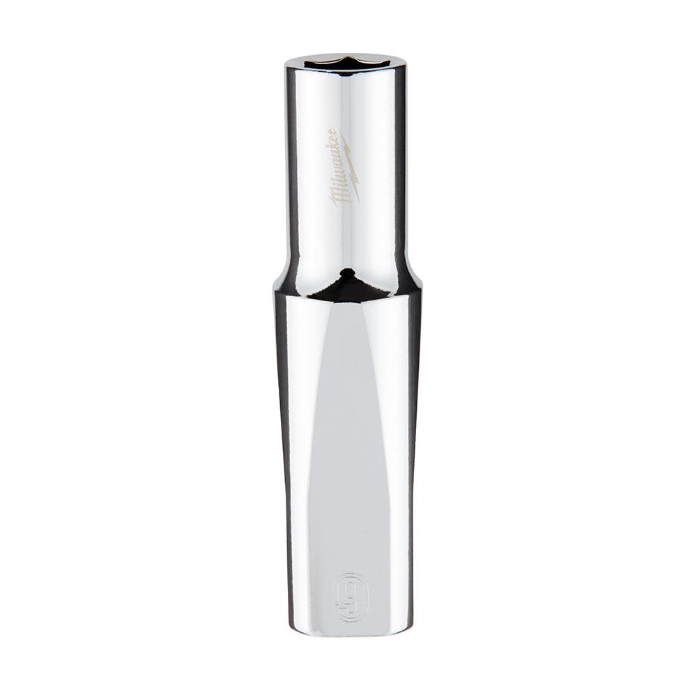 Milwaukee 3/8 in. Drive 9mm Metric 6-Point Deep Socket 45-34-9093 from Milwaukee - Mycitystee