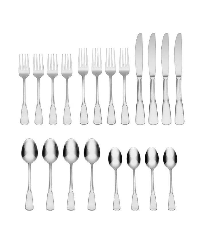 Oneida Colonial Boston 20-PC Flatware Set， Service for 4 - Mycitystee
