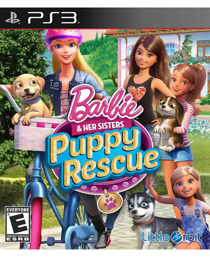Little Orbit Barbie and Her Sisters: Puppy Rescue - PlayStation 3 - Mycitystee