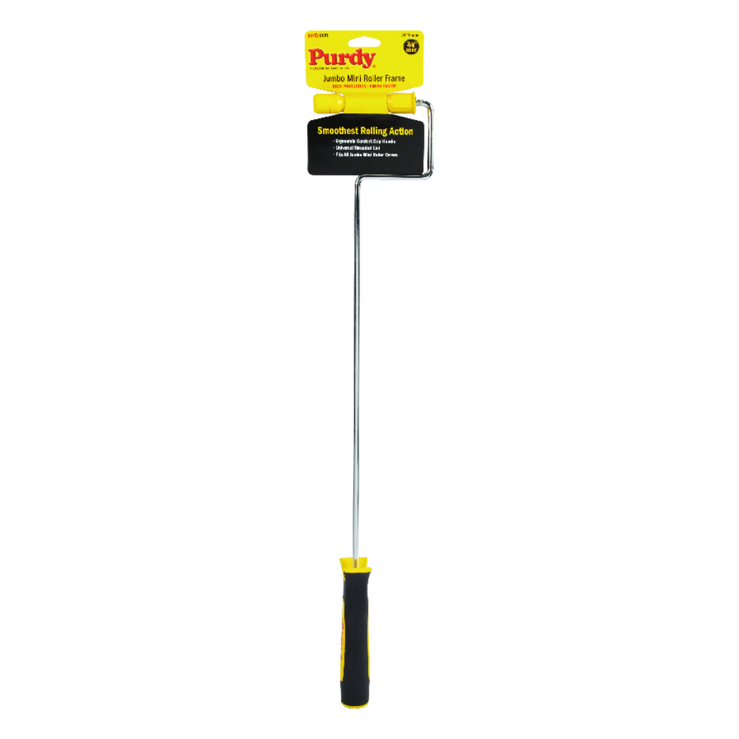 Purdy 4-1/2 in. W Mini Paint Roller Frame Threaded End - Mycitystee