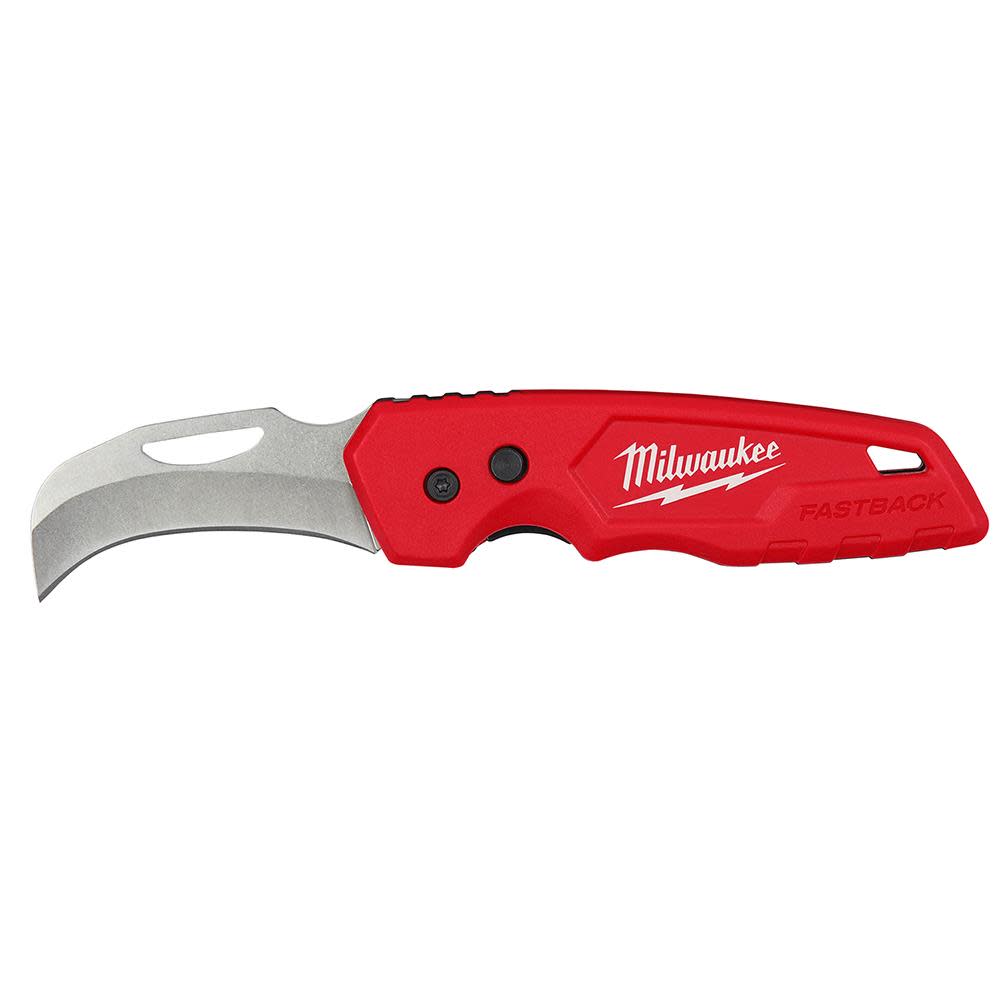 Milwaukee FASTBACK Hawkbill Folding Pocket Knife 48-22-1525 from Milwaukee - Mycitystee
