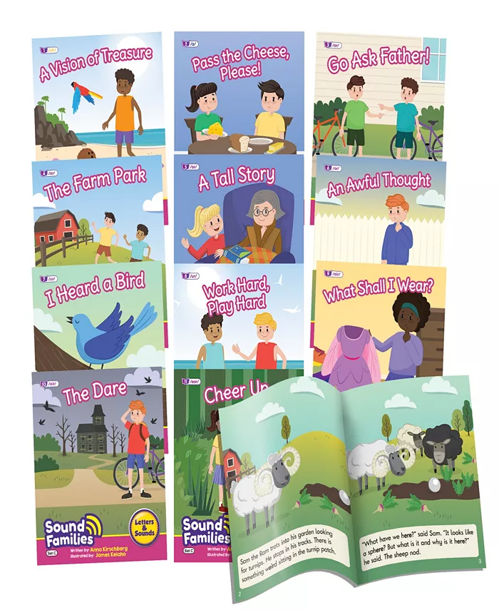 Junior Learning Decodable Readers Sound Families R-controlled Fiction - Mycitystee