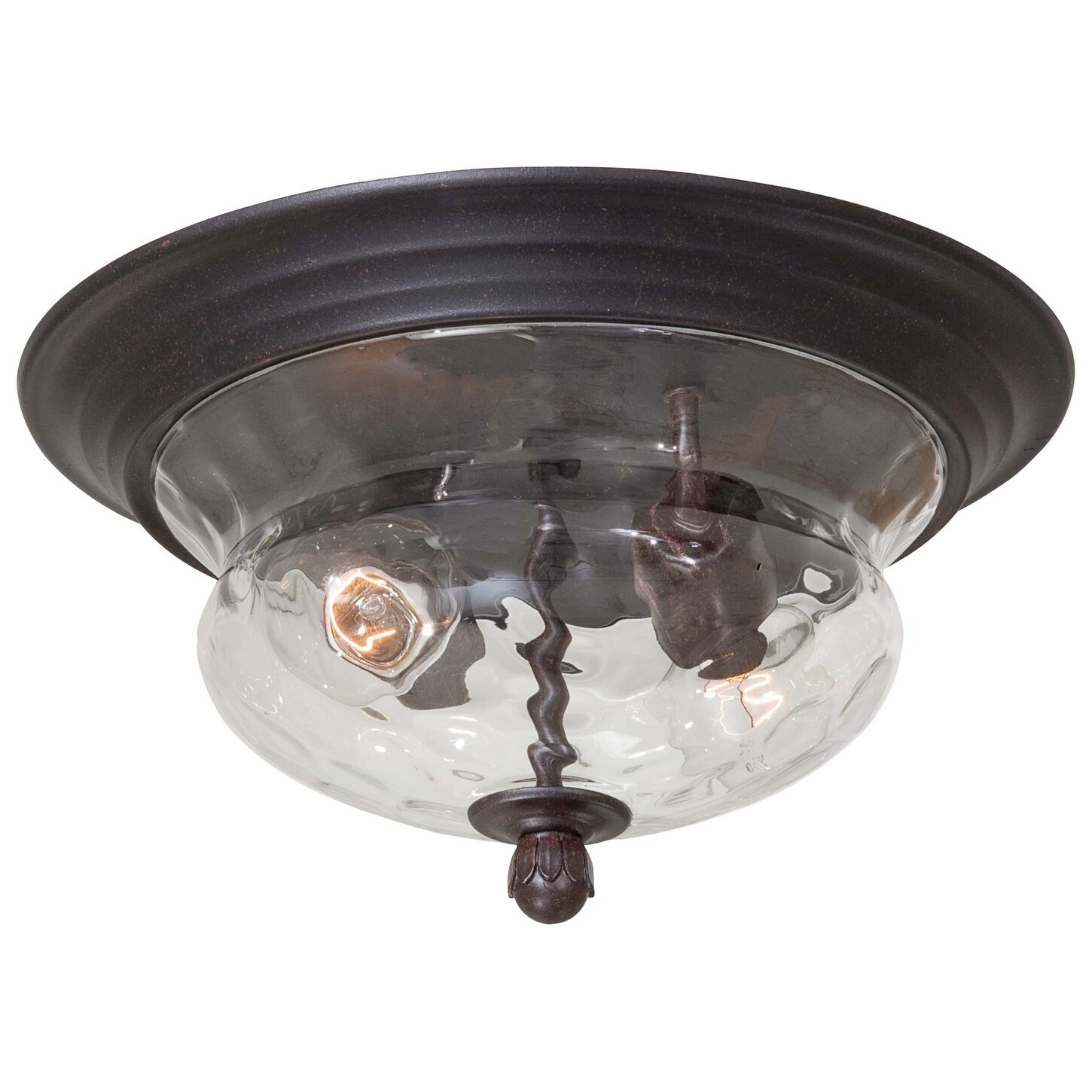 The Great Outdoors 2 Light Flush Mount Ceiling Fixture from the - Mycitystee
