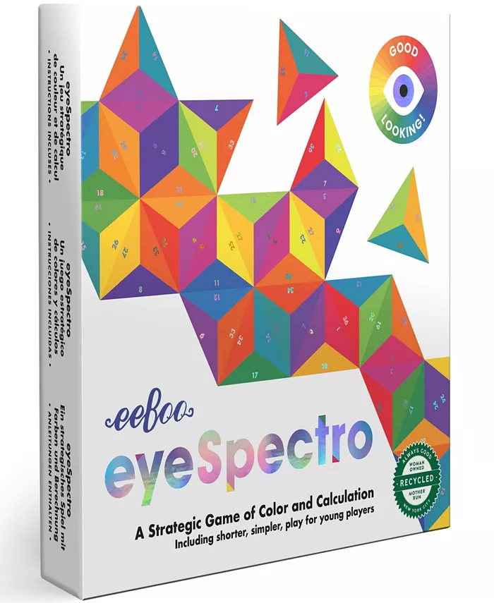 Eeboo Eyespectro Strategy Game， Ages 8 and up - Mycitystee
