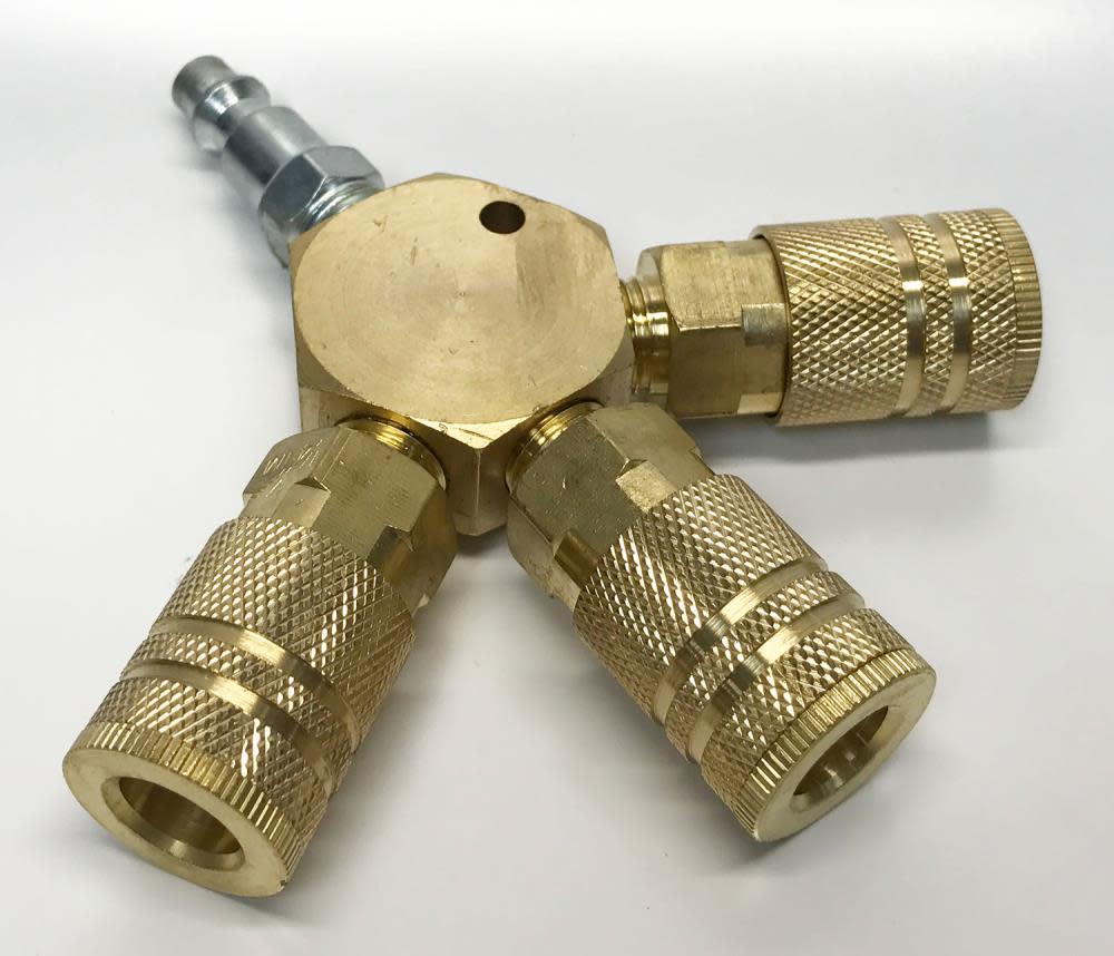 Rolair 3-Way Hex Manifold M-HEX3CP-14-1C from Rolair - Mycitystee