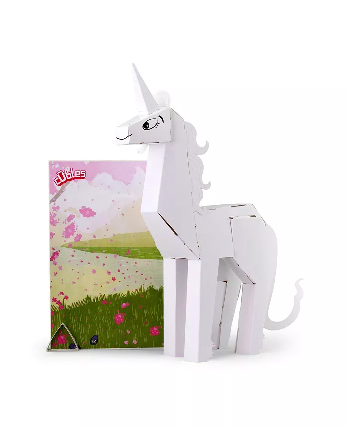 Cubles Marigold The Unicorn from Phoebe and Her Unicorn - A Buildable 3D STEM Toy - Mycitystee