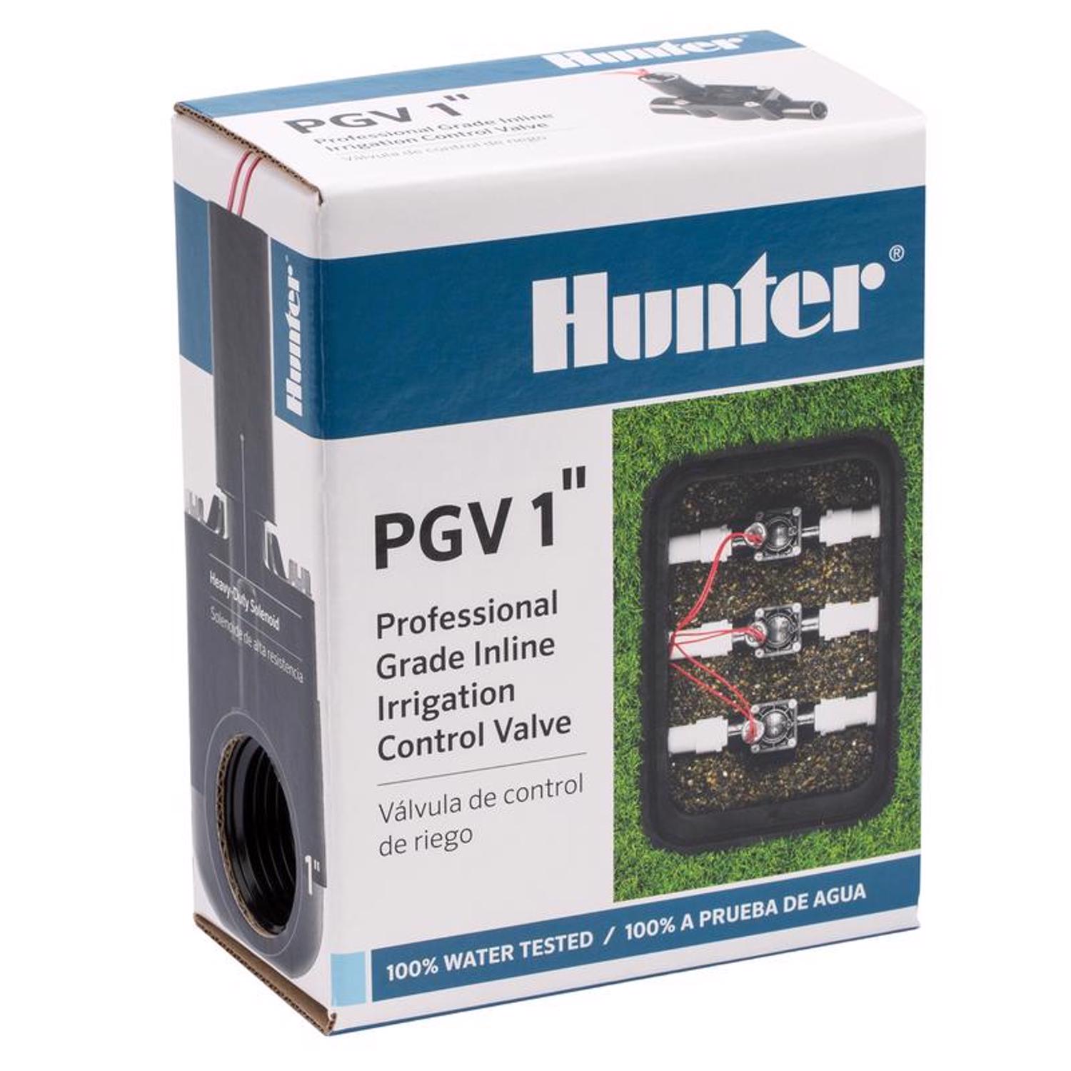 Hunter Professional Grade In-Line Valve with Flow Control 1 in. 150 psi - Mycitystee