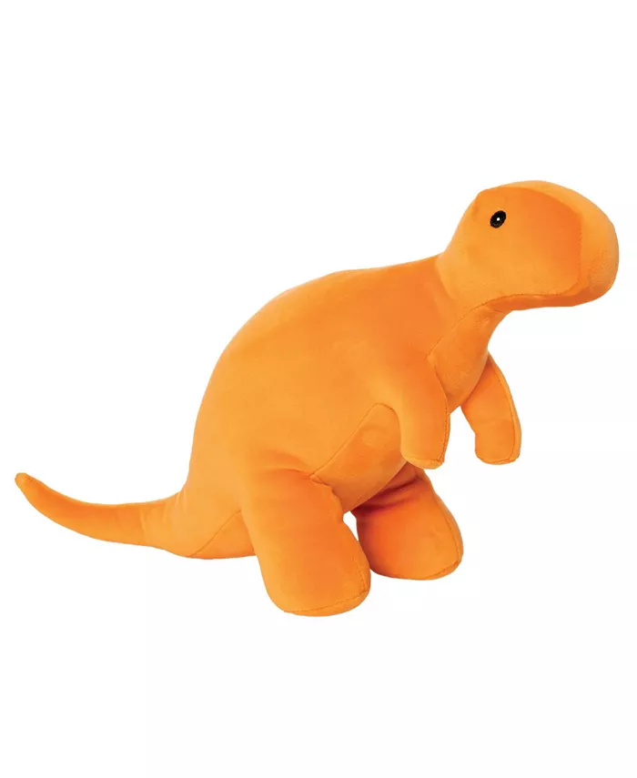 First and Main Manhattan Toy Company Growly Velveteen-Textured T-Rex Dinosaur Stuffed Animal， 11