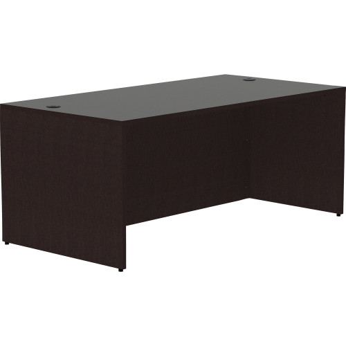 Lorell Espresso Laminate Desk (18209) - Mycitystee