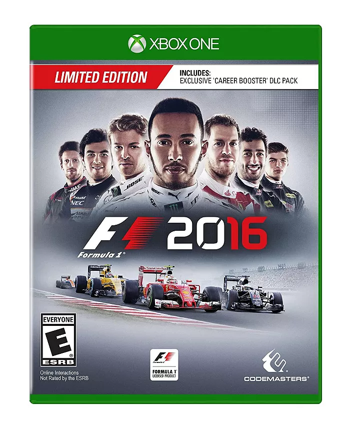 Square Enix F1 2016 Limited Edition - Xbox One - Mycitystee