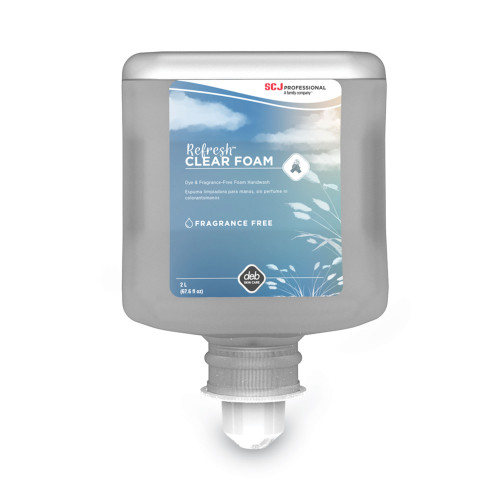 SC Johnson Professional Refresh Foaming Hand Soap Manual Cartridge， Unscented， 1 L Refill， 6/Carton (CLR1L) - Mycitystee
