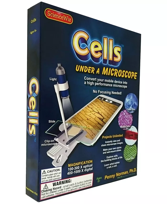 Areyougame ScienceWiz Cells Under a Microscope Kit - Mycitystee