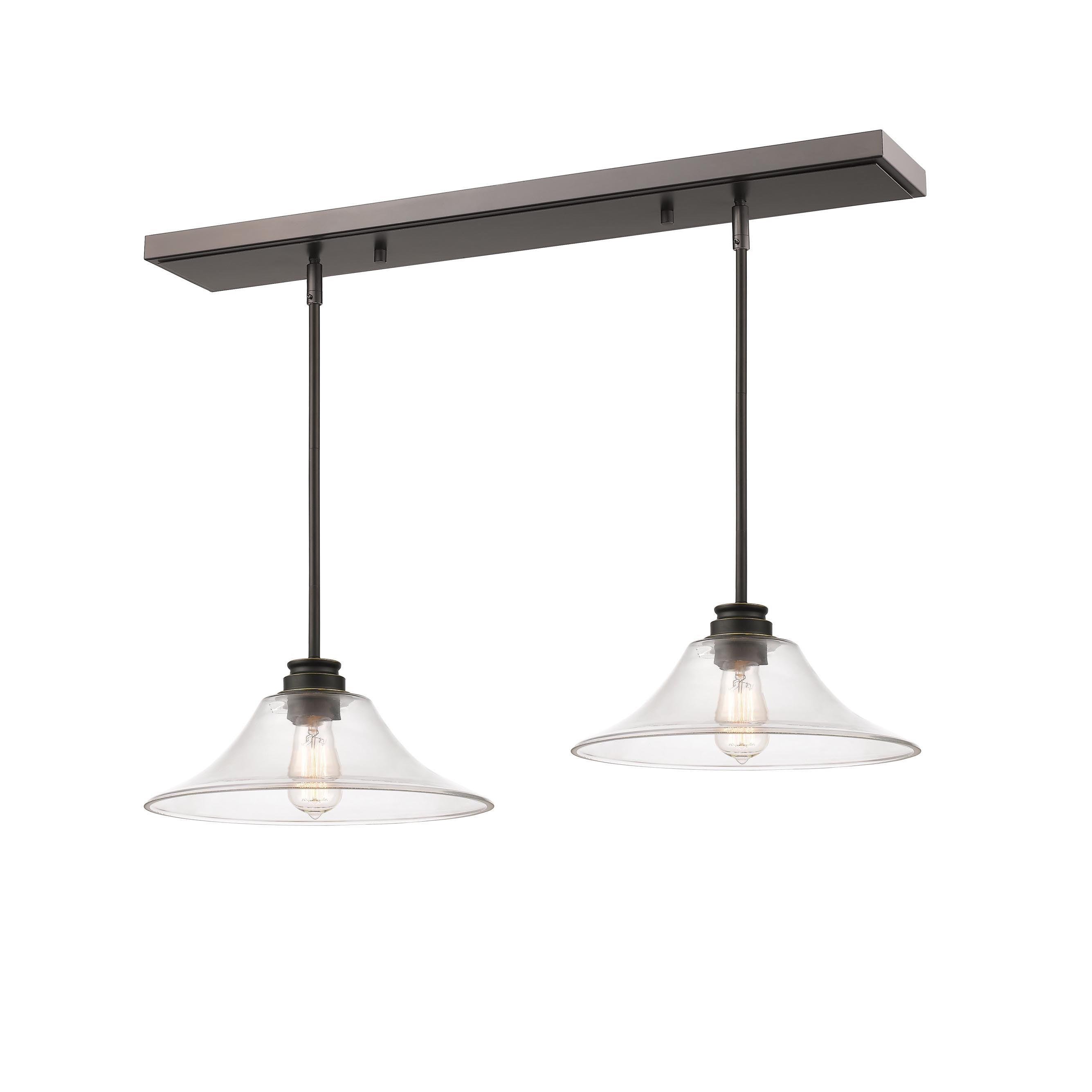 Avery Home Lighting Annora Olde Bronze 2 Light Island/Billiard Light - Olde Bronze - Mycitystee