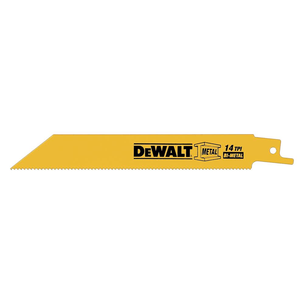 DEWALT 12-in 14 TPI Straight Back Blades (5) DW4838 from DEWALT - Mycitystee