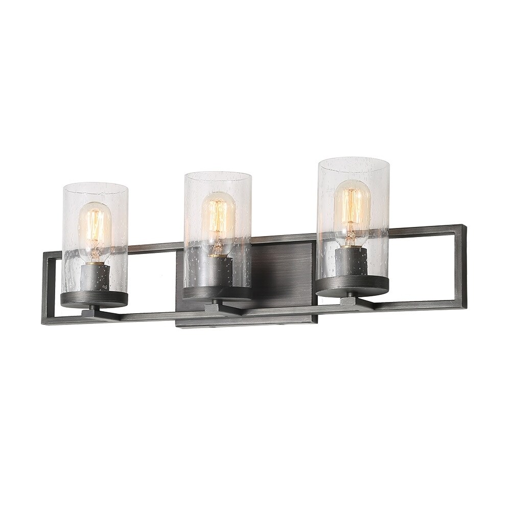3-Light Transitional Bathroom Wall lights Vanity Light - W24.2