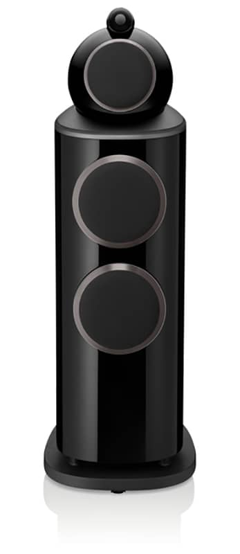 Bowers and Wilkins 800 Series Diamond 802 D4 Gloss Black 3-Way Floorstanding Speaker (Each) - Mycitystee