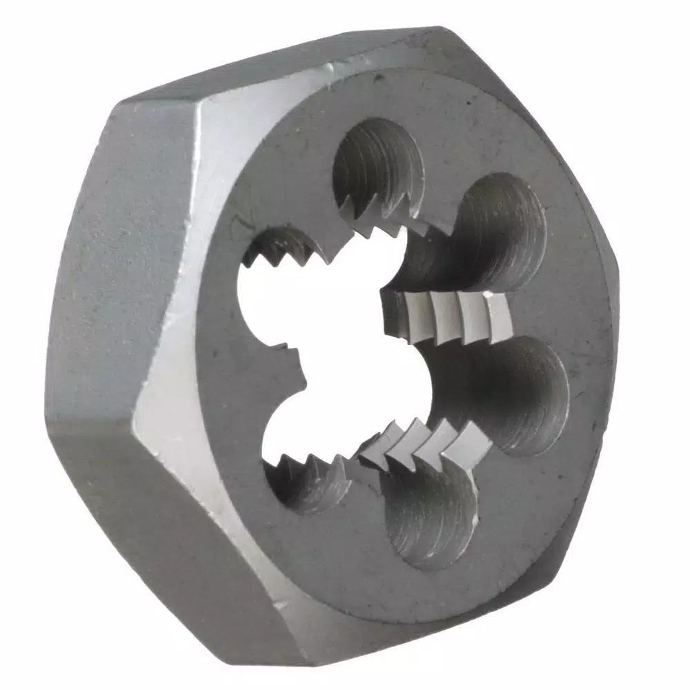 Drill America 1-1/2 in. and#8211; 12 in. Carbon Steel Hex Rethreading Die and#8211; XDC Depot - Mycitystee