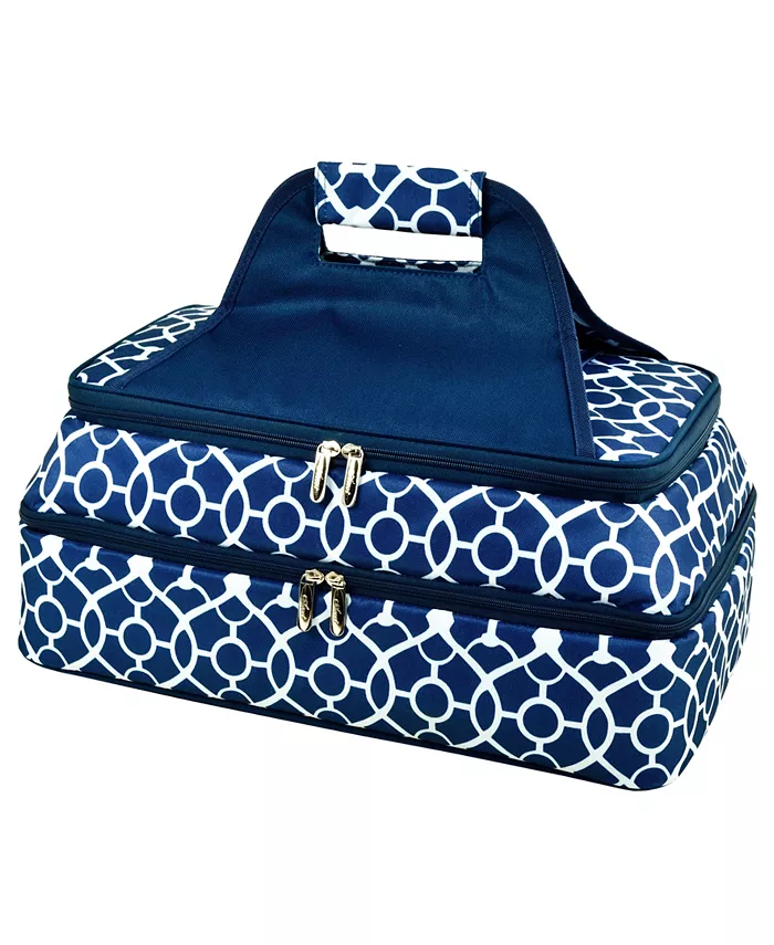 Picnic At Ascot - Two Layer - Hot， Cold Thermal Food and Casserole Carrier - Mycitystee