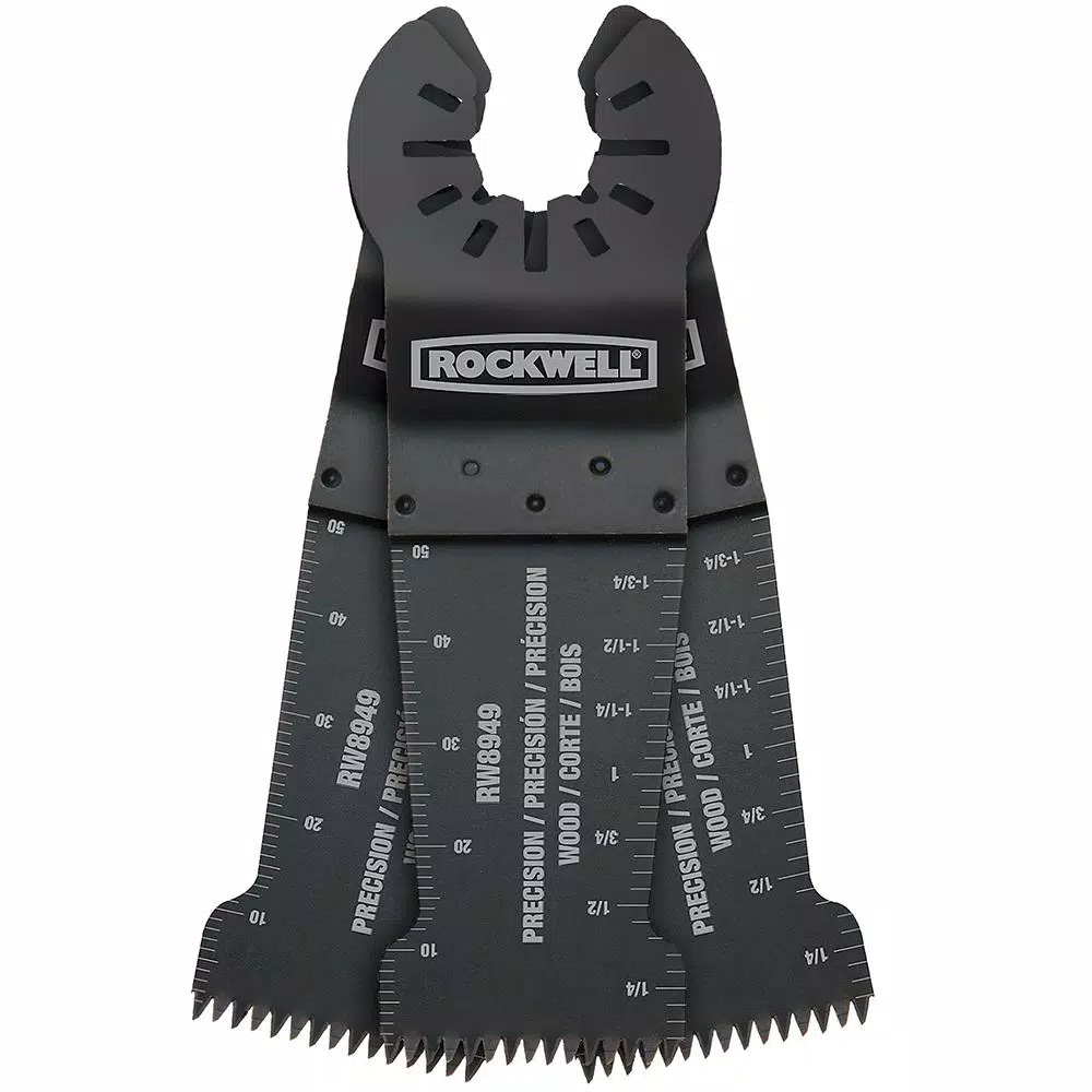 Worx 1-1/8 in. Precision Wood End Cut Blade for Oscillating Multi-Tools (3-Pack) and#8211; XDC Depot - Mycitystee