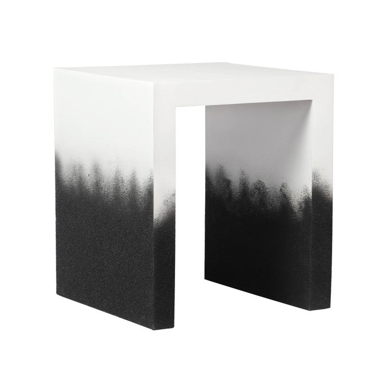 Matra Black and White End Table - Mycitystee