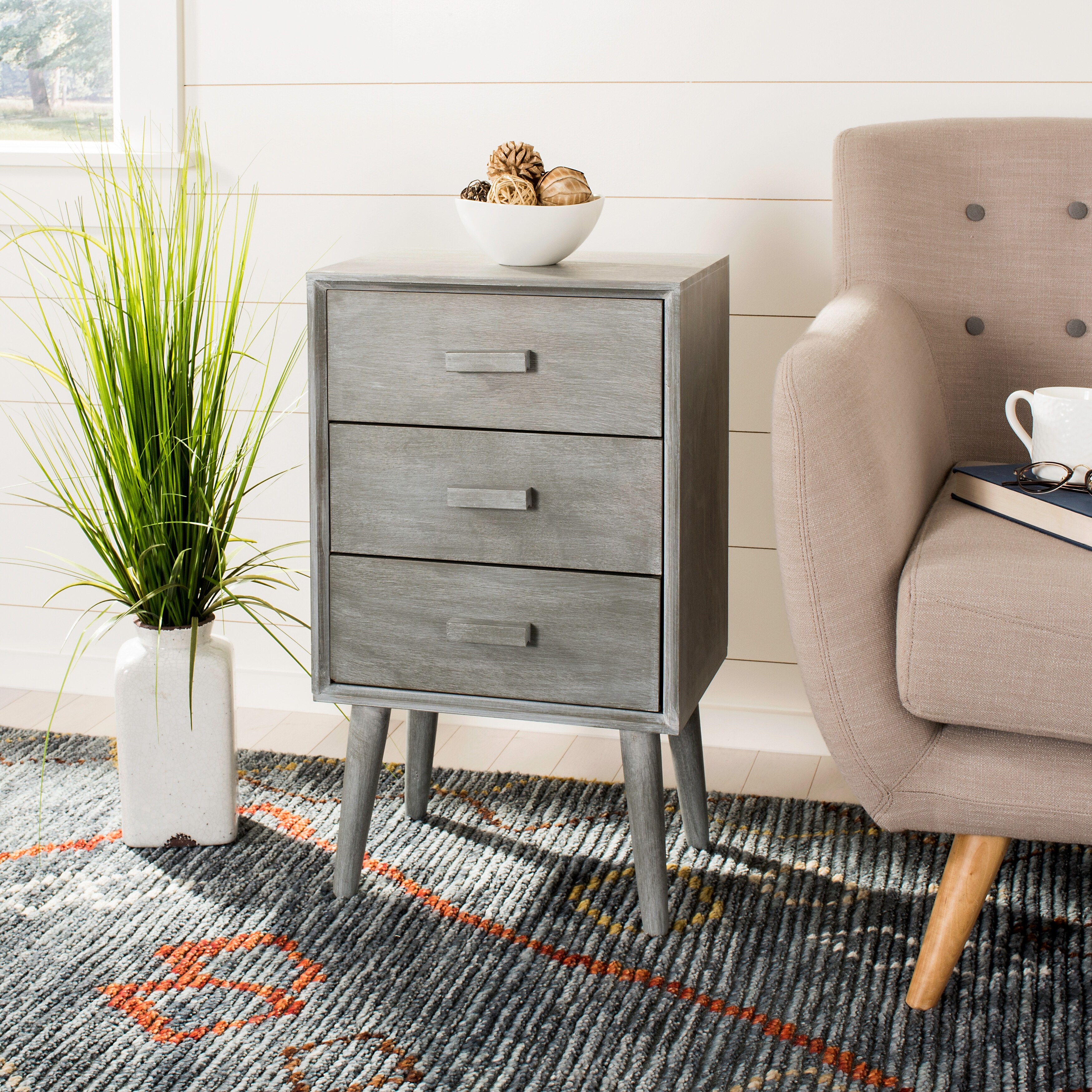 SAFAVIEH Pomona 3 Drawer Chest - - 21185224 - Mycitystee