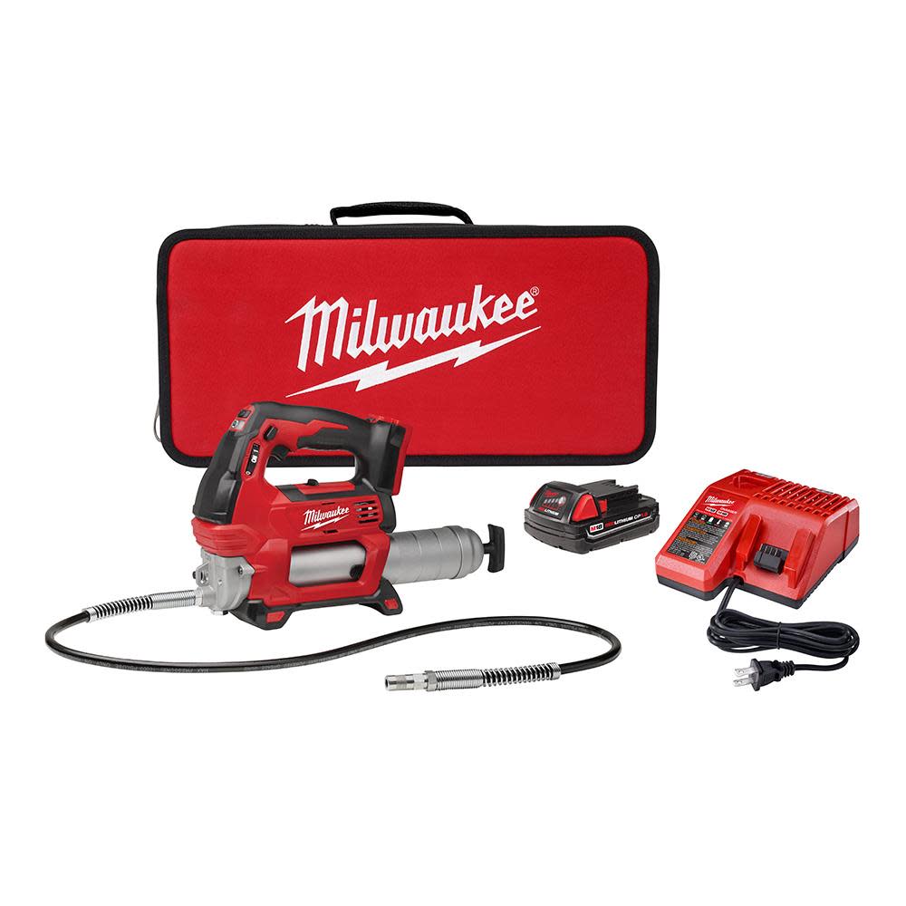 Milwaukee M18 2-Speed Grease Gun 1CT Kit 2646-21CT from Milwaukee - Mycitystee