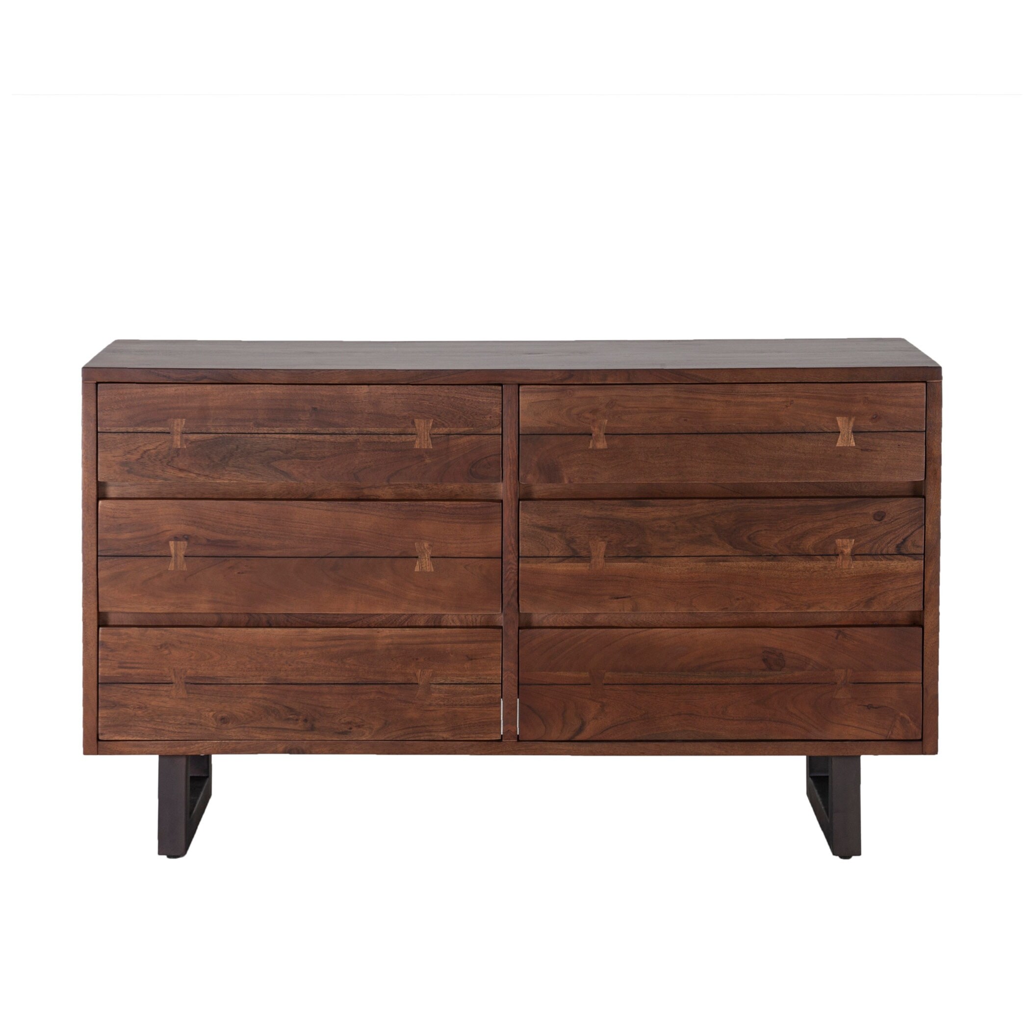 Glenwood Acacia Wood Live Edge Dresser - - 33321192 - Mycitystee