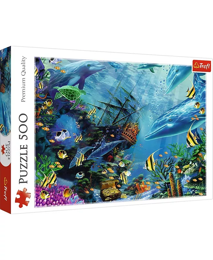 Trefl Jigsaw Puzzle Hidden Treasure， 500 Piece - Mycitystee