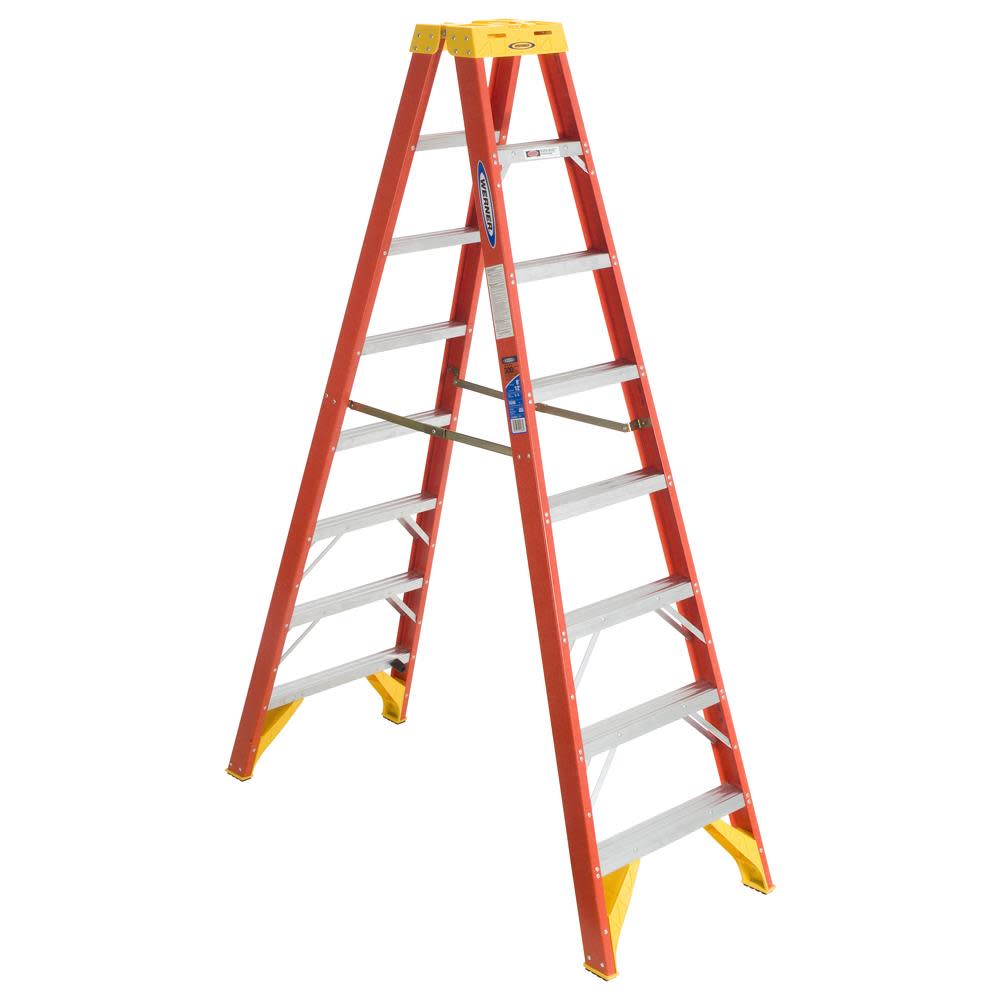 8 Ft. Type IA Fiberglass Twin Ladder - Mycitystee