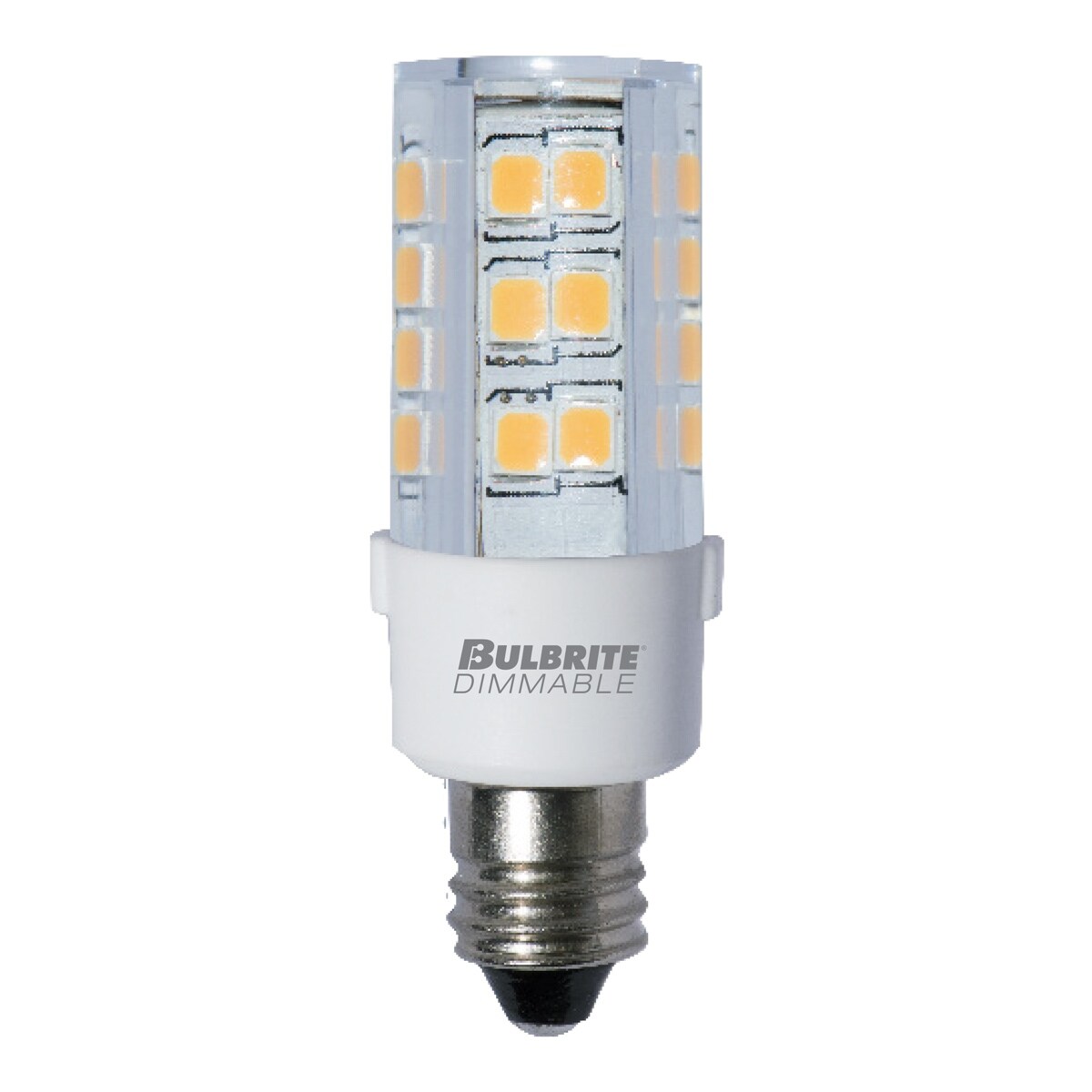 Bulbrite Pack of (2) 4.5 Watt Dimmable Mini T4 Mini-Candelabra (E11) LED Bulb - Mycitystee