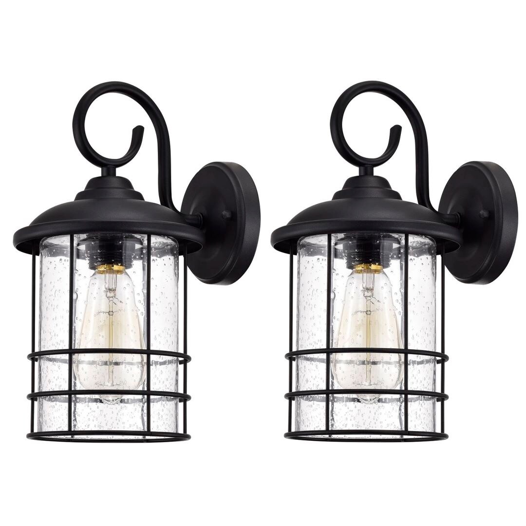 2 Pack Traditional Outdoor Wall Lantern Shopping - The Best Deals on Outdoor Wall Lanterns | 39478356 - Mycitystee