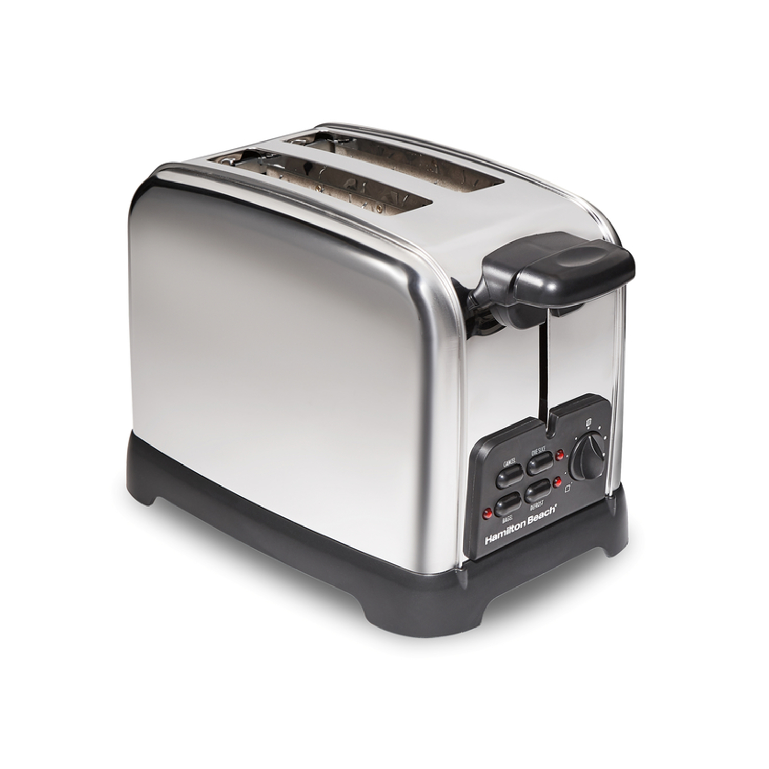Hamilton Beach Stainless Steel Black/Silver 2 slot Toaster 7.63 in. H X 6.89 in. W X 11.1 in. D - Mycitystee