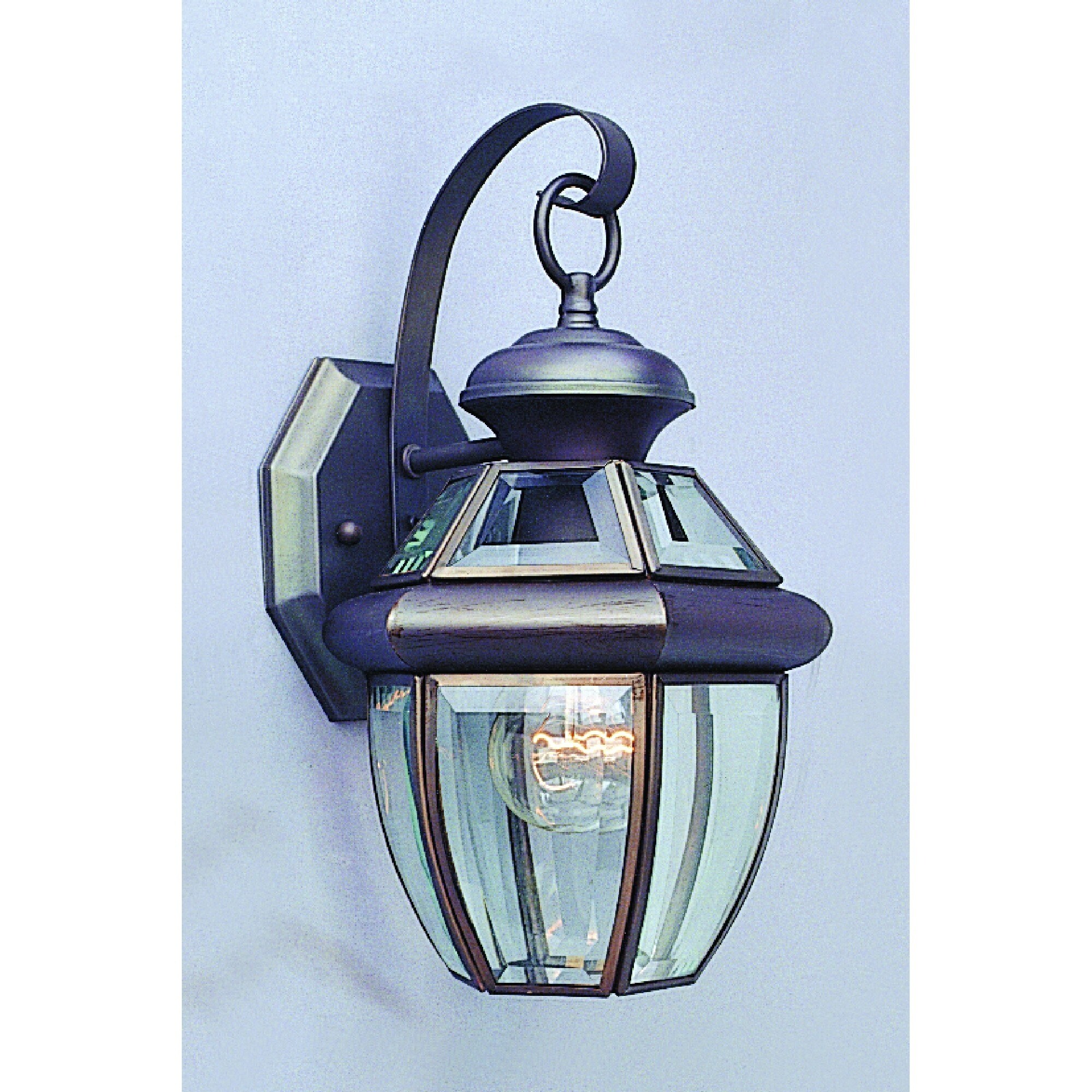 Volume Lighting 1-Light Antique Bronze Outdoor Wall Sconce Shopping - The Best Deals on Outdoor Wall Lanterns | 36024190 - Mycitystee