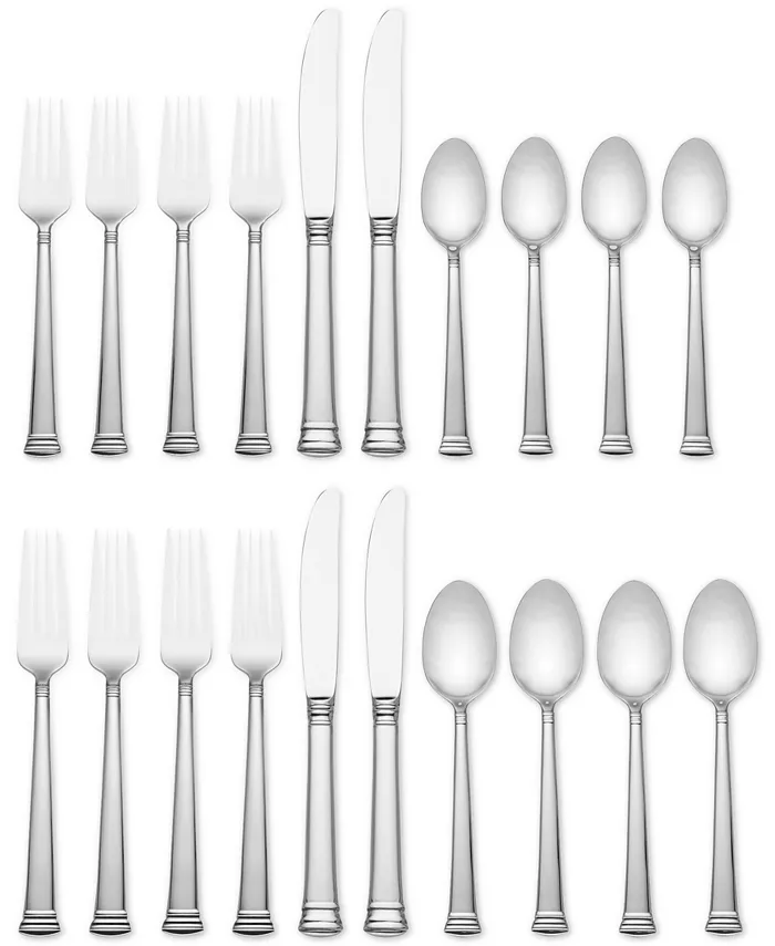 Lenox 20-Pc. Eternal Flatware Set， Service for 4 - Mycitystee