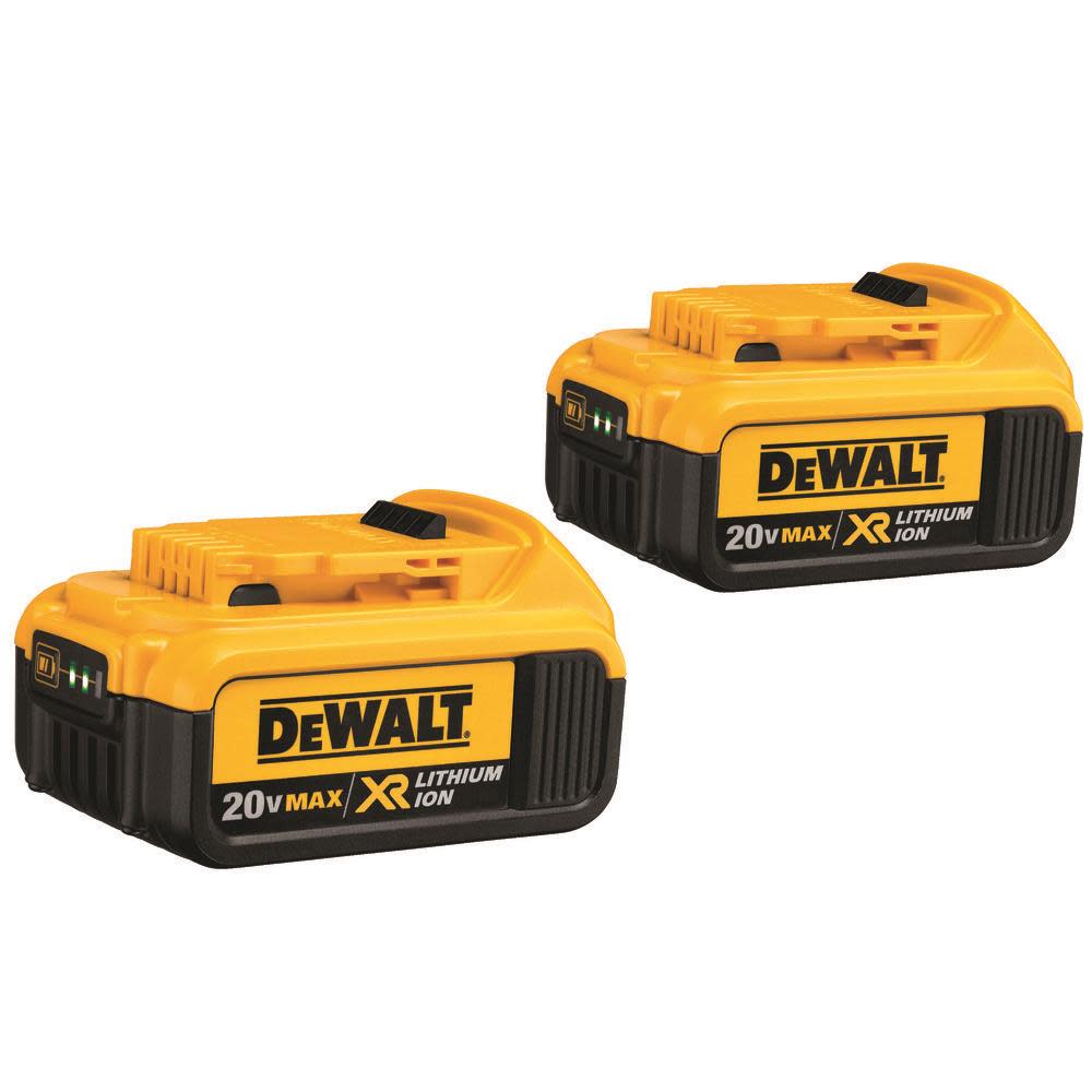 DEWALT DCB204-2 - 20V MAX* Premium XR Lithium Ion 2-Pack (DCB204-2) DCB204-2 from DEWALT - Mycitystee