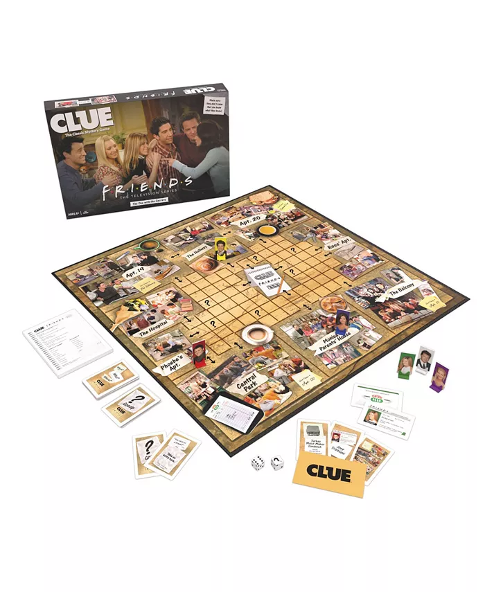 CLUE Friends Game - Mycitystee
