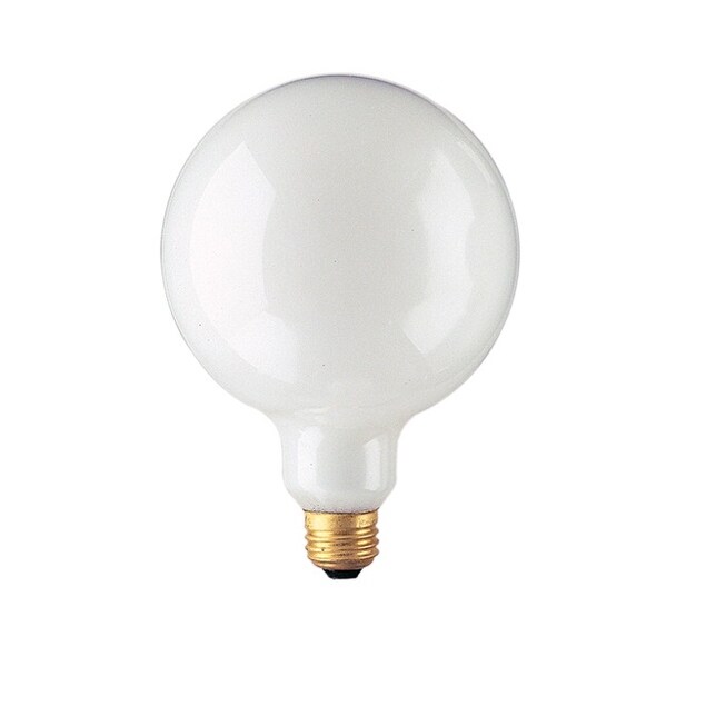 Bulbrite Pack of (12) Dimmable G40 Incandescent Light Bulbs with Medium (E26) Base， 2700K Warm White Light - Mycitystee
