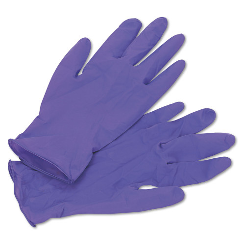 Kimtech PURPLE NITRILE Exam Gloves， 242 mm Length， Medium， Purple， 1，000/Carton (55082CT) - Mycitystee