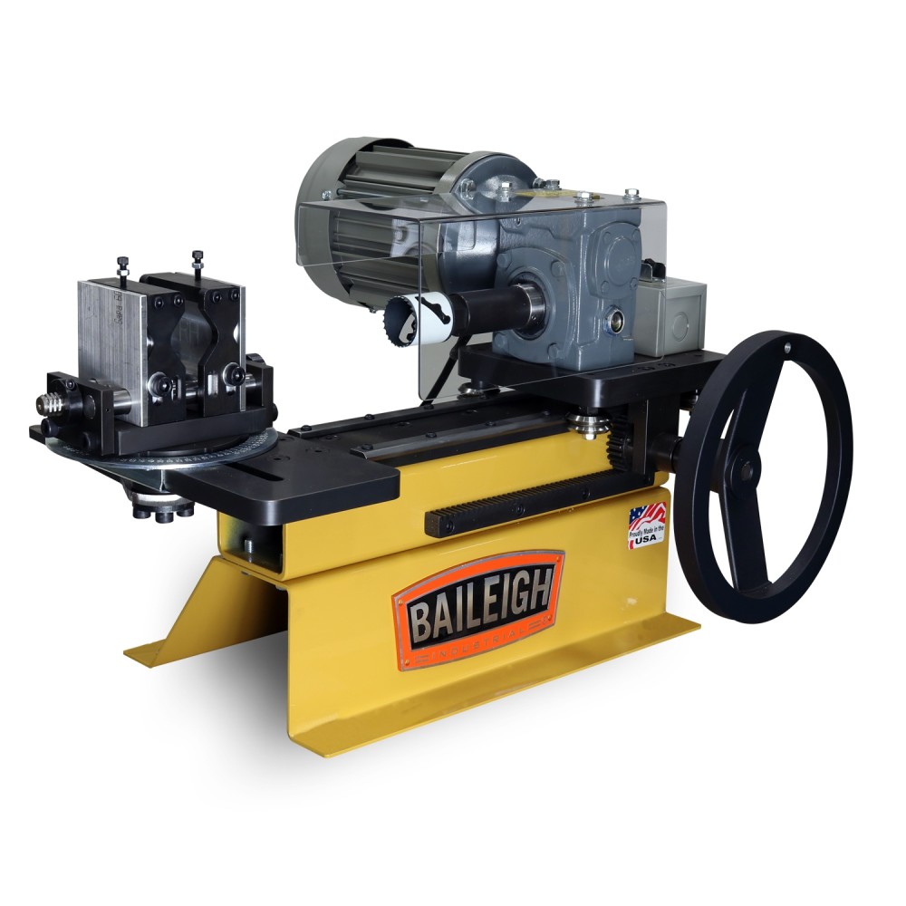 Baileigh TN-300 Hole Saw Tube and Pipe Notcher Bench Top - Mycitystee