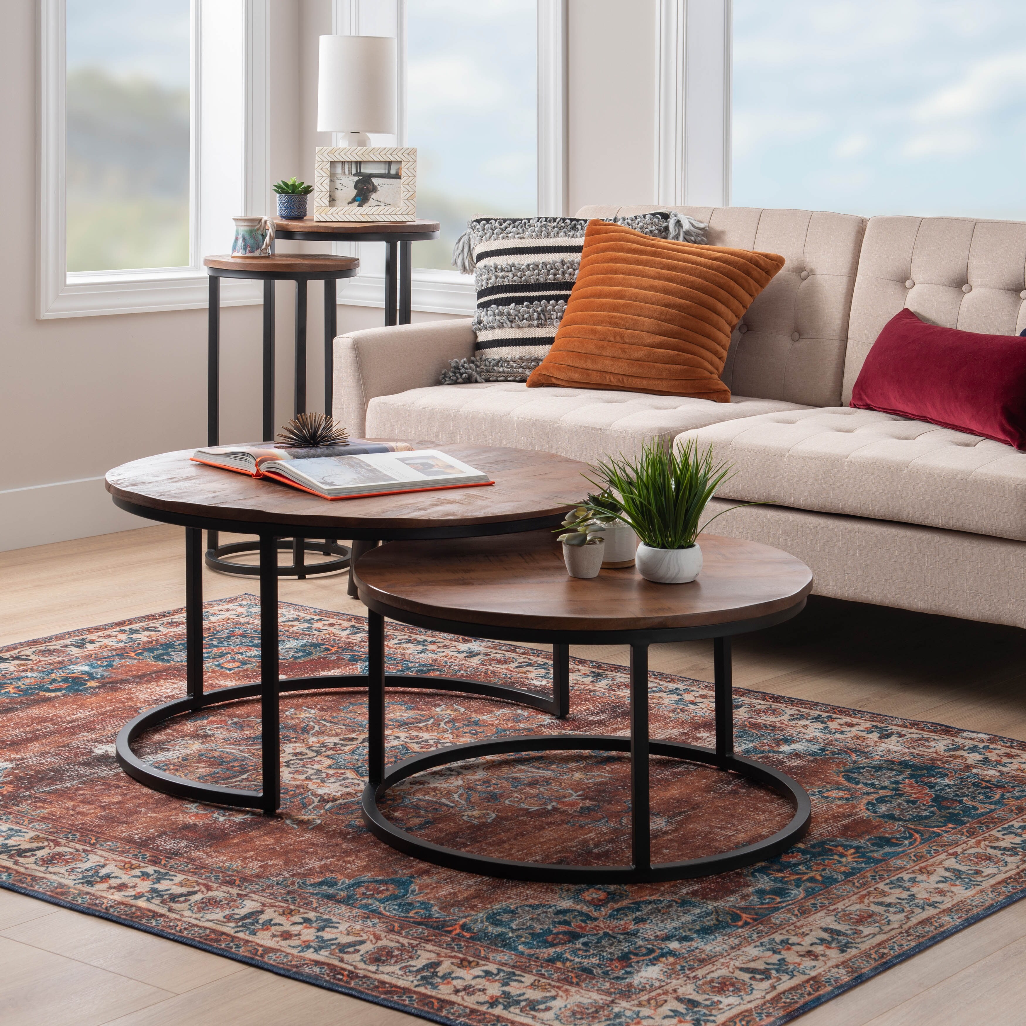 Waverly Nesting Coffee Table (Set of 2) - Mycitystee