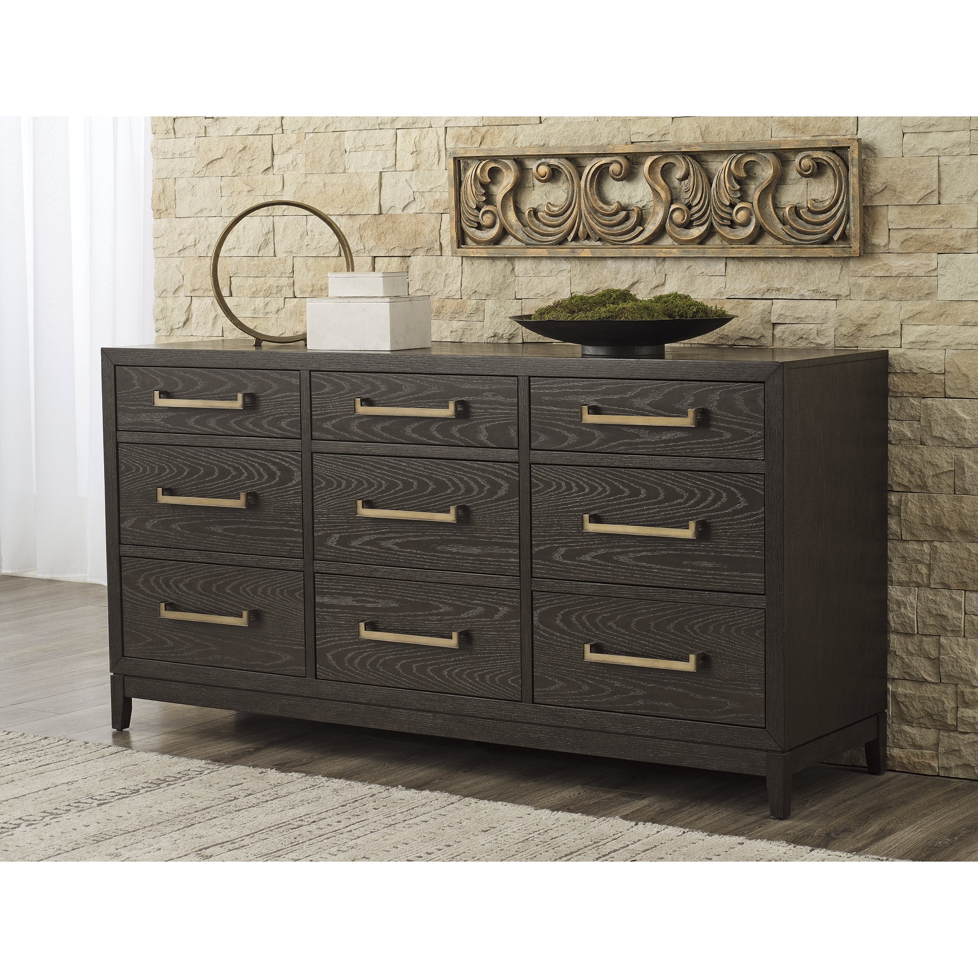 Signature Design by Ashley Burkhaus Brown/Beige Dresser - - 37033717 - Mycitystee