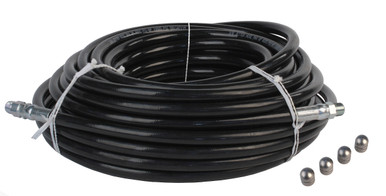 Sewer Jetter Hose  4 Nozzles 3/8
